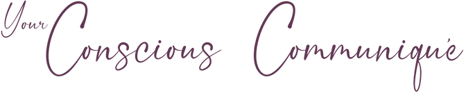 Conscious Communiqué header newsletter